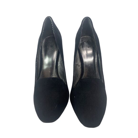 Worthington Women's Black Stiletto suede Heels Size 9M - Picture 2 of 10